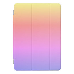 Colorful Pastel Yellow Pink Purple Ombre 4Ann iPad Pro Cover