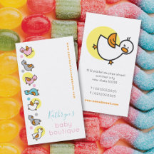 Colorful Pastels Whimsical Cartoon Baby Ducklings