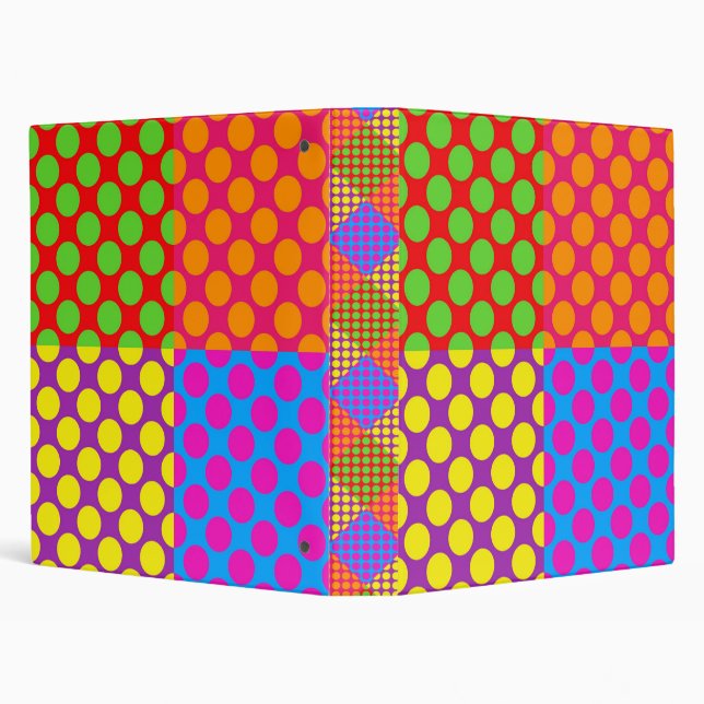Colorful Patchwork Binder (Background)