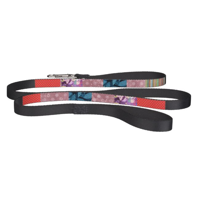 Colorful Patchwork composition pet leash (Full)