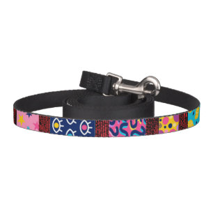 Colorful Patchwork composition pet leash