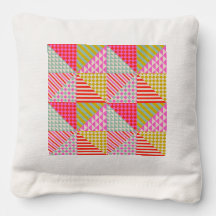 Colorful Patchwork Cornhole Bags