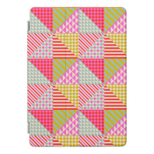 Colorful Patchwork iPad Tablet Case