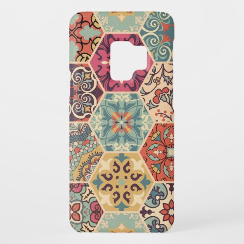 Colorful Patchwork Islam Majolica Tile Case_Mate Samsung Galaxy S9 Case