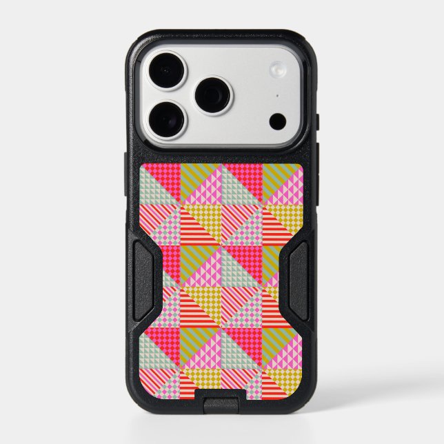 Colorful Patchwork OtterBox® Phone Case (Back)