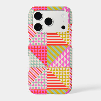 Colorful Patchwork Phone Case Tech Accessory