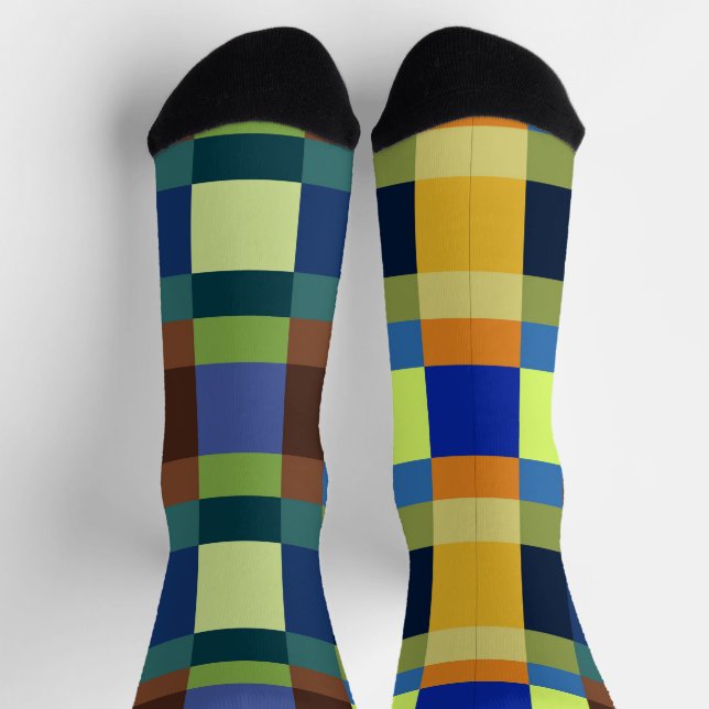 Colorful patchwork  socks (Top)