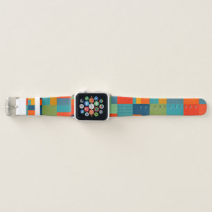 Colorful Patchwork Watch Band