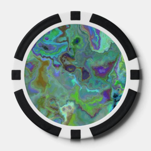 Colorful Pattern 2 TPD Poker Chips