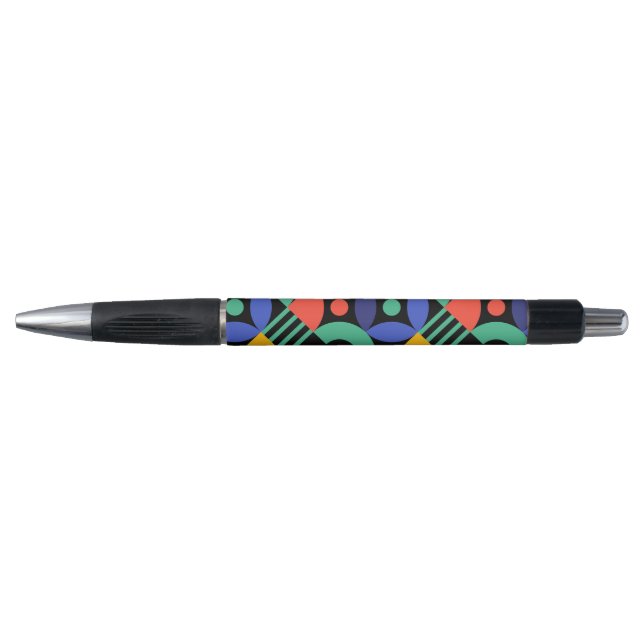 Colorful Pattern                  Black Ink Pen (Front)
