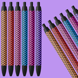 Colorful Pattern                  Black Ink Pen