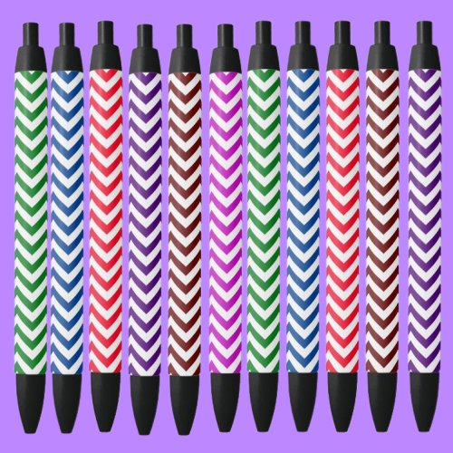 Colorful Pattern                  Black Ink Pen