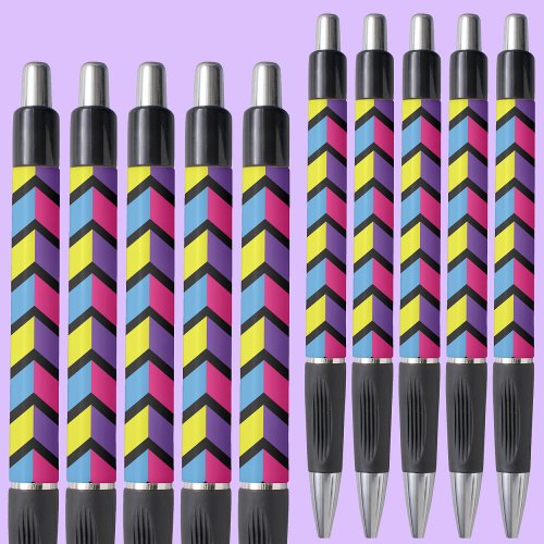 Colorful Pattern                  Black Ink Pen