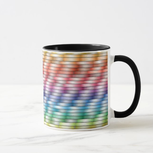 Colorful Pattern Coffee Mug (Right)