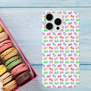 Colorful Pattern Cookies Macarons Dessert 16 Pro iPhone 16 Pro Max Case