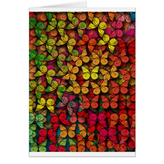 Colorful Pattern Creation "Butterflies" Cards