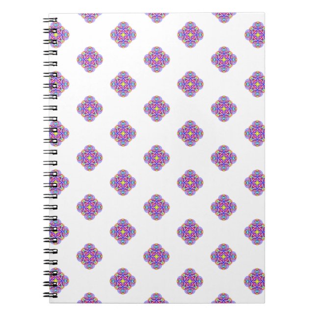 Colorful Pattern Cute Boho Notebooks (Front)