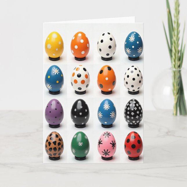 Colorful Pattern Design Card (Front)