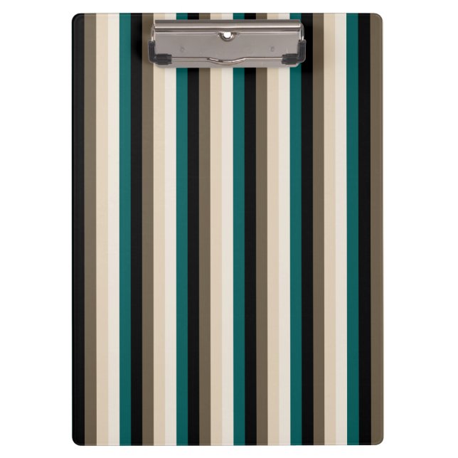 Colorful Pattern Design Clipboard (Front)