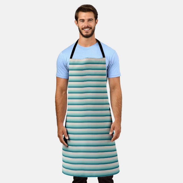 Colorful Pattern Design of Apron (Worn)