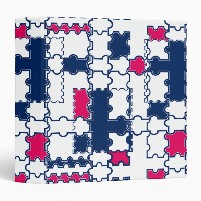 Colorful pattern , elegant 3 ring binder (Front/Spine)