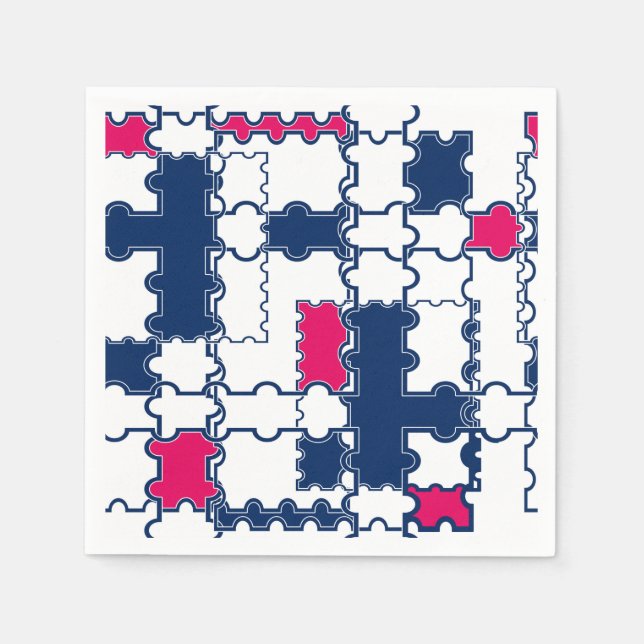 Colorful pattern , elegant napkins (Front)