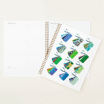 Colorful Pattern Gift Tags Set Planner