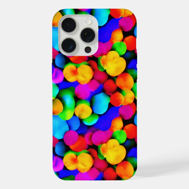Colorful pattern iphone case (Back)