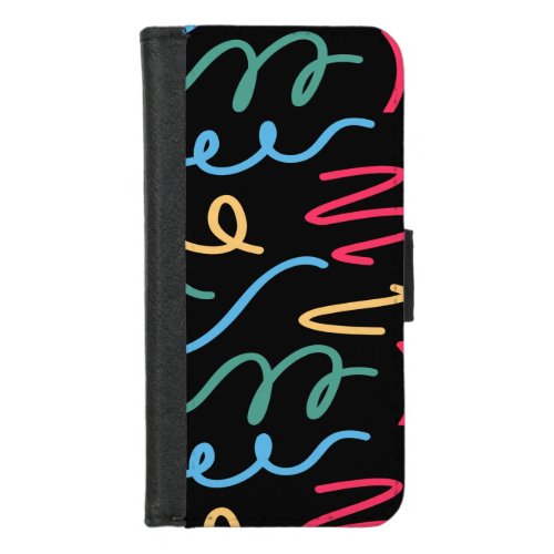 Colorful Pattern          iPhone 87 Wallet Case