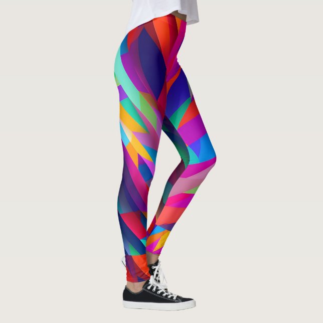 Colorful Pattern Leggings (Right)