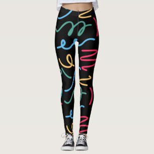 Colorful Pattern Leggings