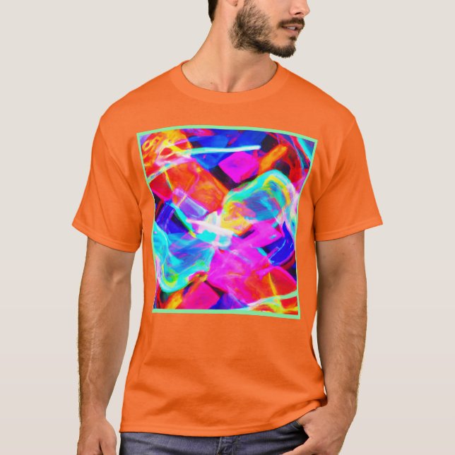Colorful Pattern Magic T-Shirt (Front)