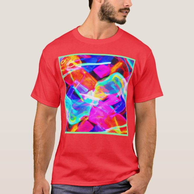 Colorful Pattern Magic T-Shirt (Front)