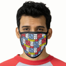 Colorful Pattern Shields Face Mask