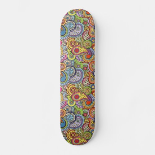 Colorful Pattern  Skateboard