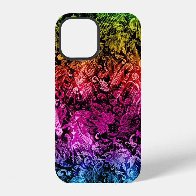 Colorful Pattern Study, Leopard, Zebra, Camouflage Iphone Case (Back)