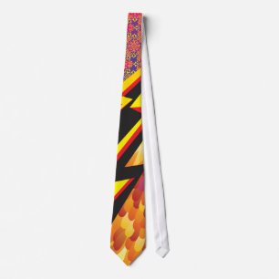 Colorful pattern tie "Flash Gordon"