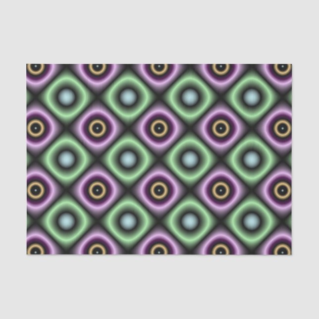 Colorful Pattern Tissue Paper (Front)