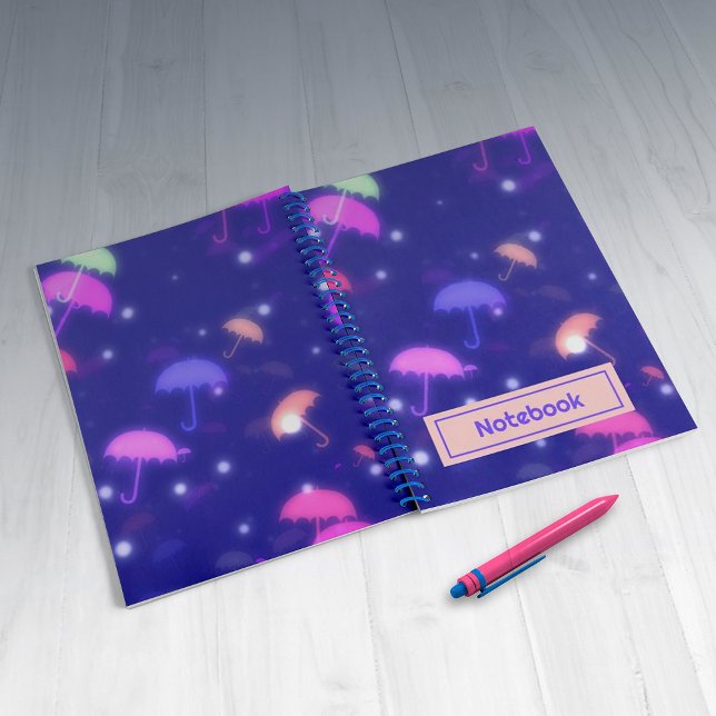 Colorful pattern umbrella Notebook (Colorful pattern umbrella Notebook
)