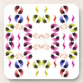 Colorful Patterned Coasters (Oval Gradients) #5