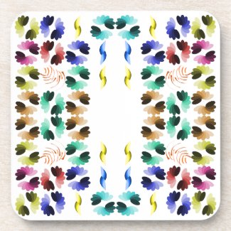 Colorful Patterned Coasters (Oval Gradients) #6