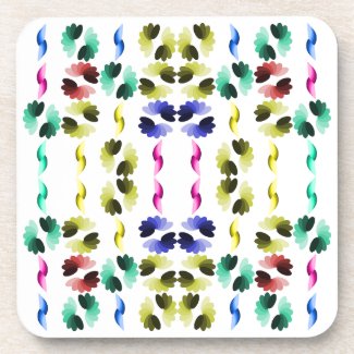 Colorful Patterned Coasters (Oval Gradients) #7