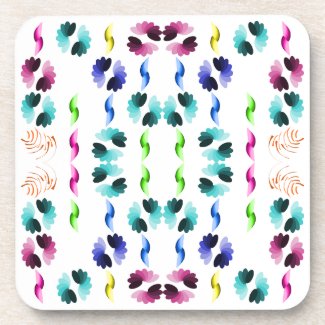Colorful Patterned Coasters (Oval Gradients) #8