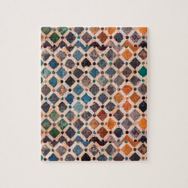 colorful patterned tiles jigsaw puzzle (Vertical)