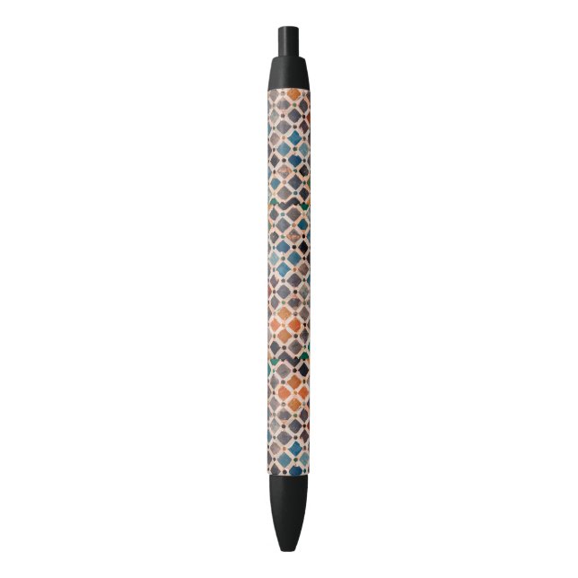 colorful patterned tiles pen (Front Vertical)