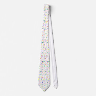 Colorful patterns of polka dots on ties