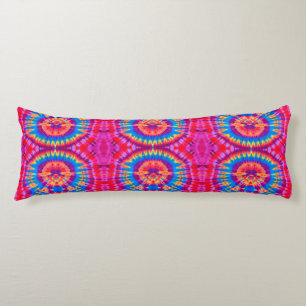Colorful Patterns Tie-dye bohemian Body Pillow