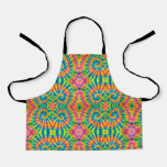 Colorful Patterns Tie-dye Hippie Apron