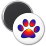 COLORFUL PAW MAGNET