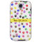Colorful Paw Print Galaxy S4 Case